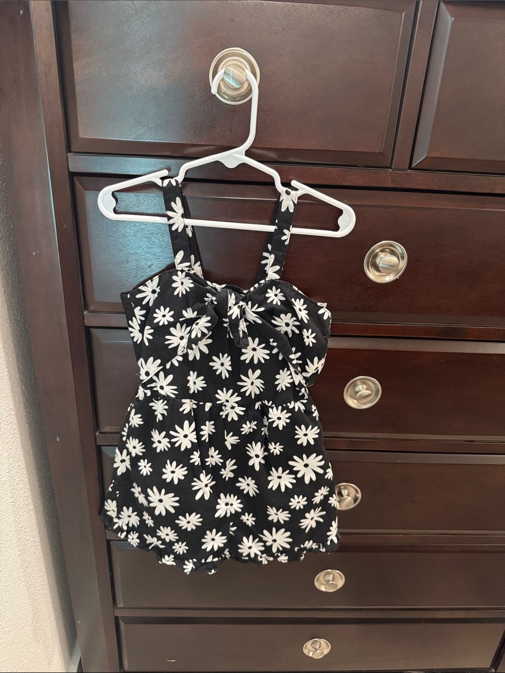 Cotton On Black & White Daisy Romper
